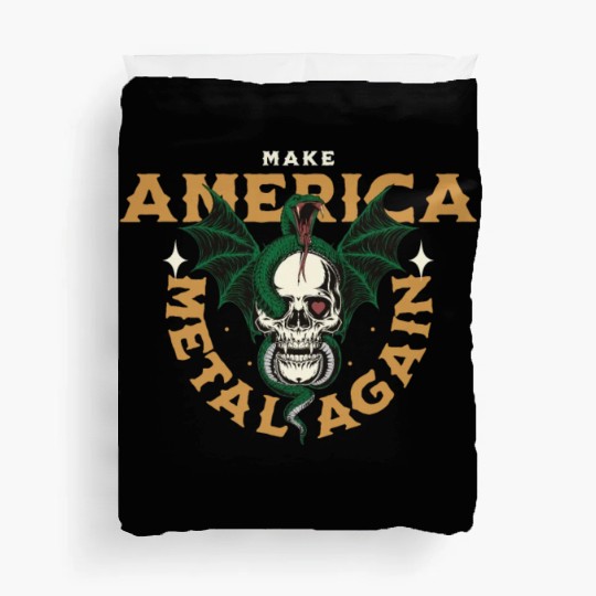 Metal Revival American Spirit Duvet Covers