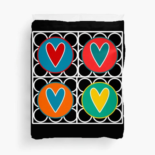 HEART. COUPLE. JUST MARRIED. Bachelorette party. VALENTINE'S DAY. Duvet Covers