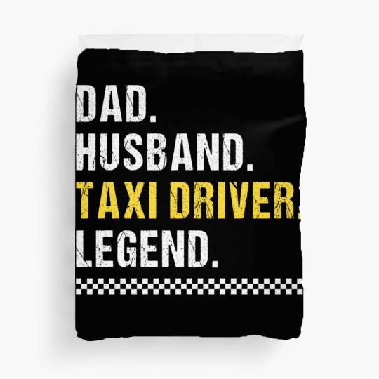 Dad Taxi Driver Duvet Covers