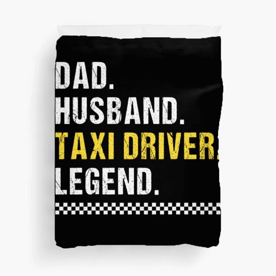 Dad Taxi Driver Duvet Covers