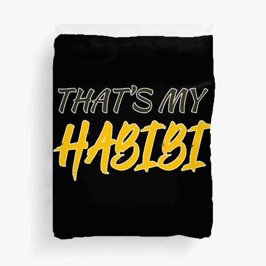 cool that's my lover / thats my habibi Duvet Covers
