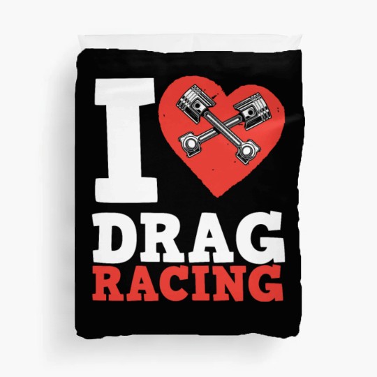 Funny Drag Race Drag Racing Gift Duvet Covers