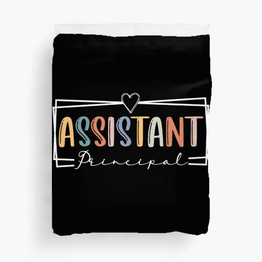 Assistant Principal Teacher Bright Assistant Teach Duvet Covers