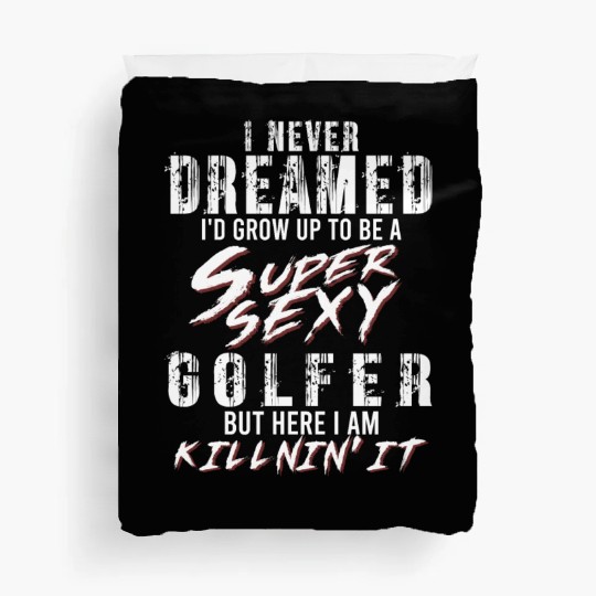 Super Sexy Golfer Golf Player Gift Golf Duvet Covers