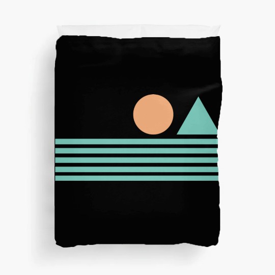 Retro Sunrise Duvet Covers