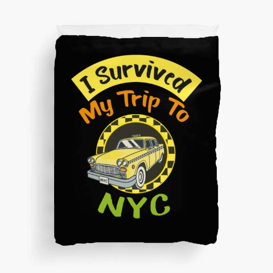 I Survived My Trip To NYC Duvet Covers