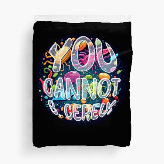 Funny Microbiologist Bacteriology Science Teacher Duvet Covers