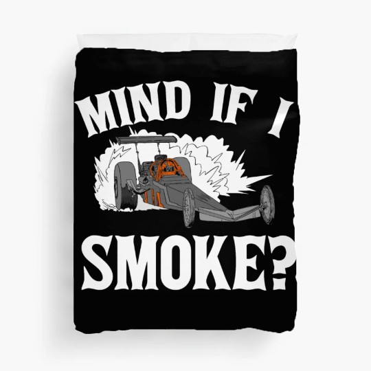 Funny Drag Racing Dragster Drag Racer Duvet Covers