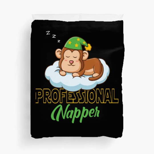 Professional Napper Affe Affenbaby Gorilla Duvet Covers