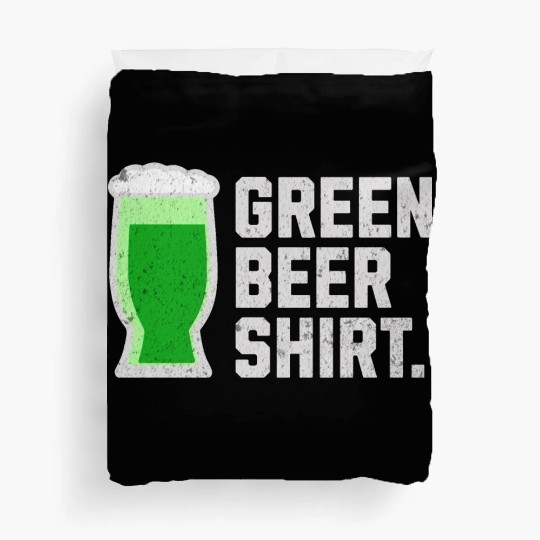 Green Beer Duvet Covers for St. Patrick's Day