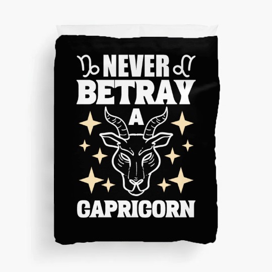 Capricorn Zodiac Sign Tarot Card Reader Duvet Covers