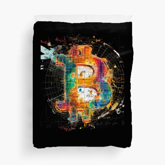 Pi day 3.14 Nerd Math Teacher Crypto Bitcoin Duvet Covers