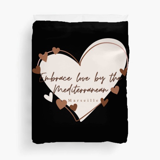 Embrace love by the Mediterranean Duvet Covers