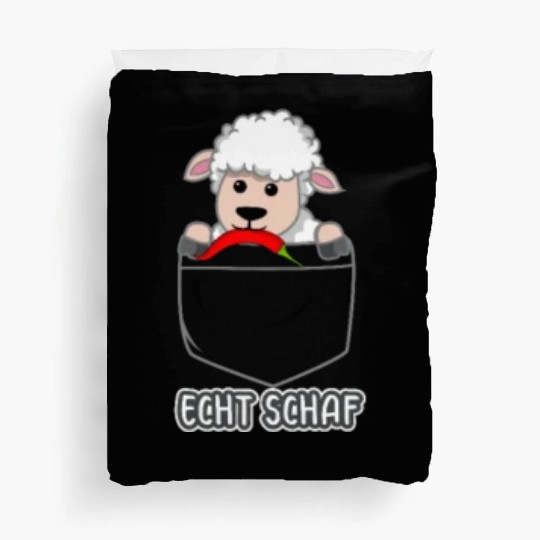 Sheep North German Lamb Shepherd Duvet Covers