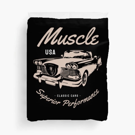 Muscle car superior performance Duvet Covers