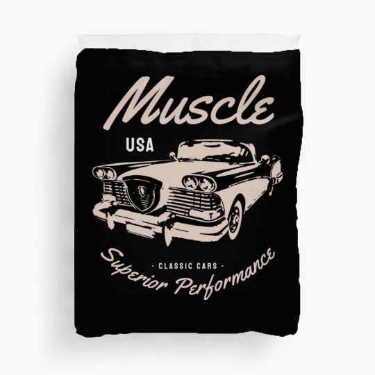 Muscle car superior performance Duvet Covers