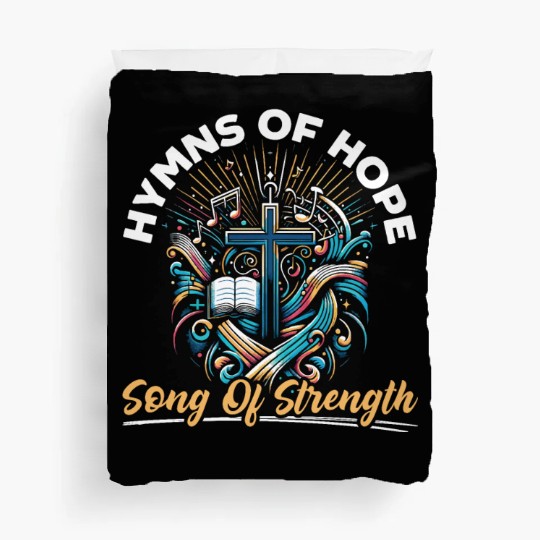 Gospel Music Religious Bible Scripture Christian Duvet Covers