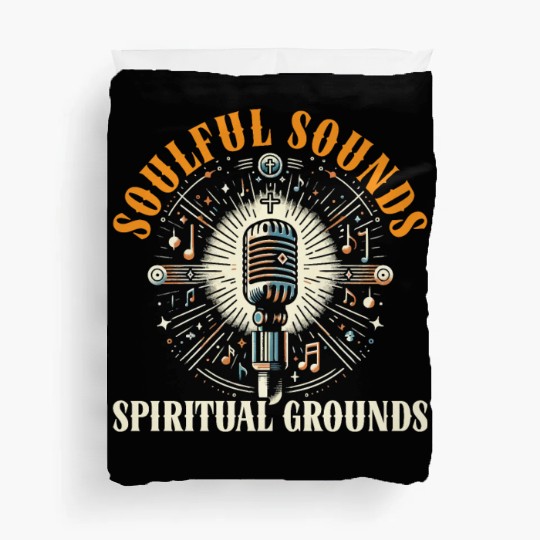 Gospel Music Religious Bible Scripture Christian Duvet Covers