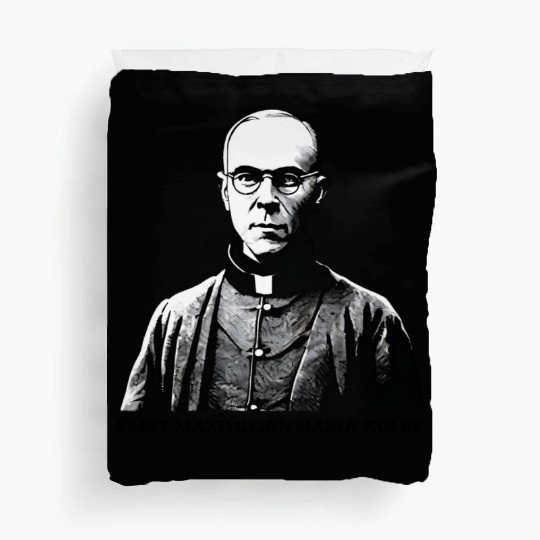 Saint Maximilian Maria Kolbe Duvet Covers