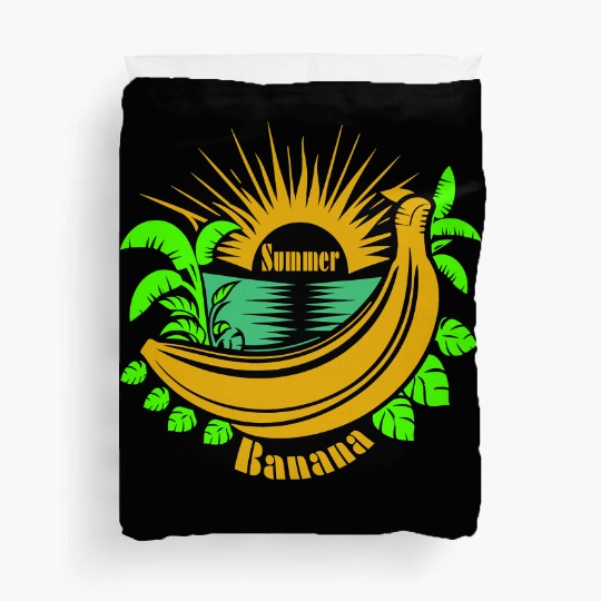 Banana Summer Vector Duvet Covers Design