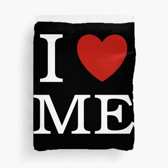 I ❤ ME - I love me Duvet Covers