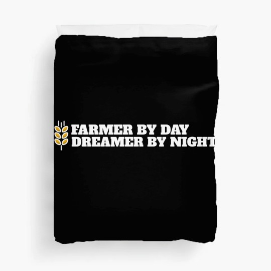 farmer by day dreamer by night Duvet Covers