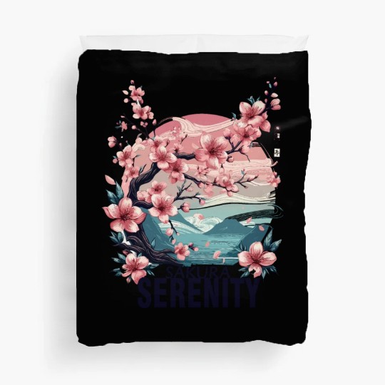 Sakura serenity Duvet Covers