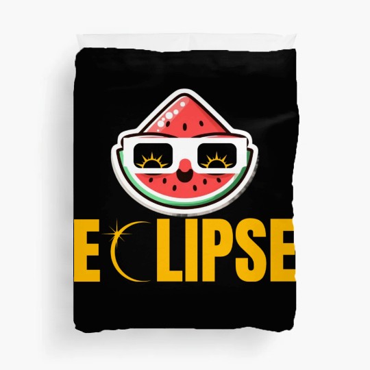 Eclipse Slice: Melon with Attitude! Duvet Covers