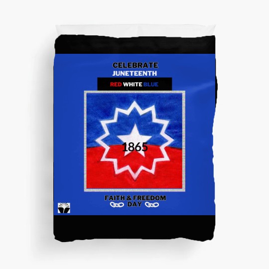 Celebrate Juneteenth: The Red White & Blue Duvet Covers