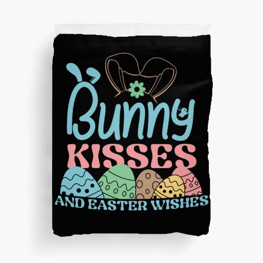 Bunny Kisses and Easter Wishes Duvet Covers