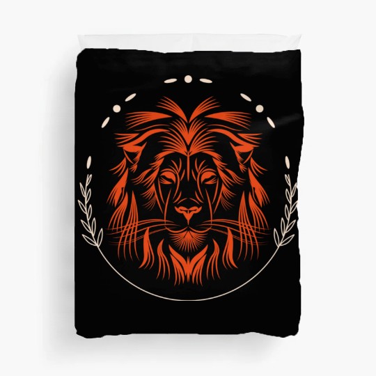 Lion logo Duvet Covers
