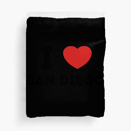 I Love San Diego United States Duvet Covers