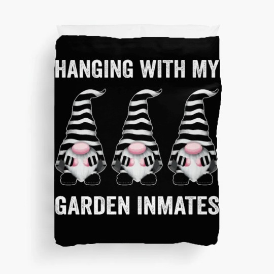 Funny Garden Gnomes Lover Gnomies Duvet Covers