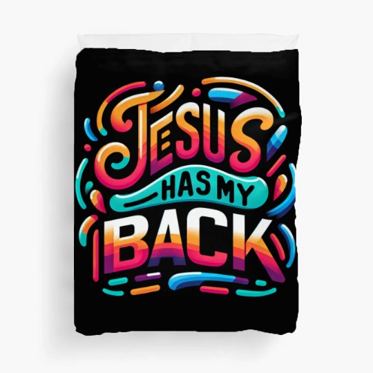 Jesus Has My Back 24 Duvet Covers