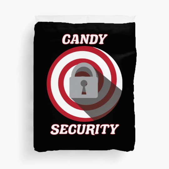 Candy Security Kids Parents Matching Birthday Duvet Covers