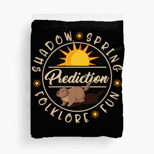 Groundhog Duvet Covers, Groundhog Prediction Shadow