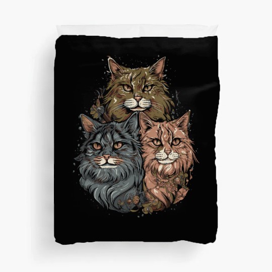 Maine Cat Gang Duvet Covers
