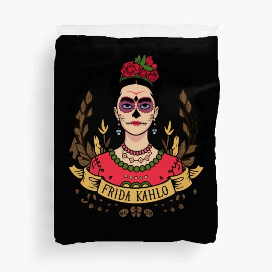 Frida Kahlo Day of the Dead Duvet Covers