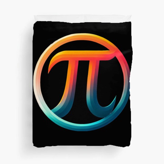 Pi Day Nerd Geek Love Math Pi Symbol Kids Men Duvet Covers