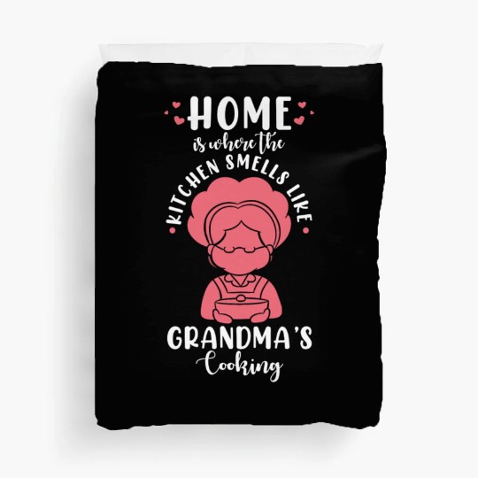Grandma Kitchen Cooking Home Food Nostalgia Duvet Covers