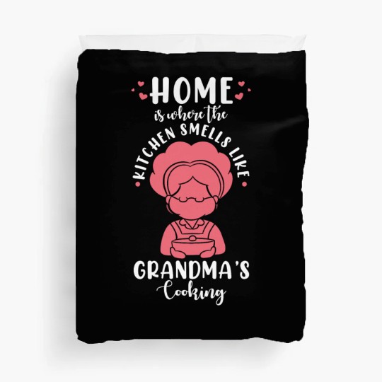Grandma Kitchen Cooking Home Food Nostalgia Duvet Covers