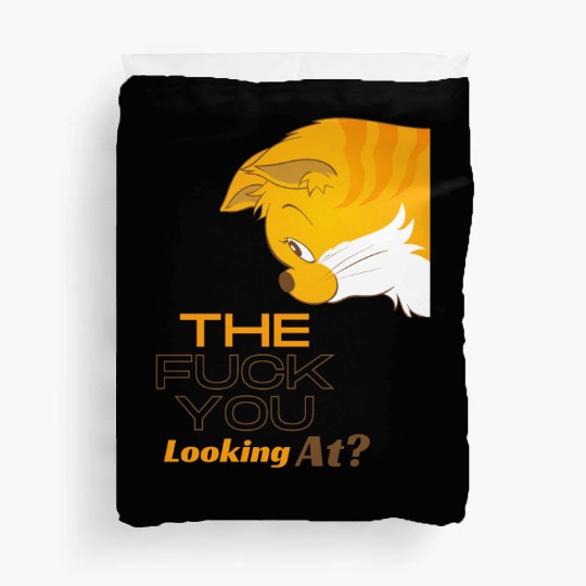 Funny cat Duvet Covers design.