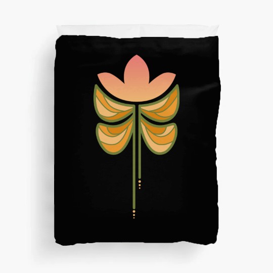 Spring butterfly flower Duvet Covers