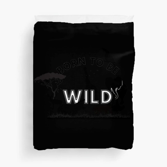Born To Be Wild Silhouettes Duvet Covers