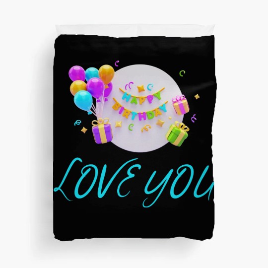 FAMILY - LOVE YOU Duvet Covers
