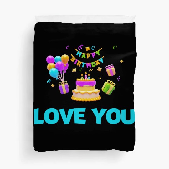 FAMILY - LOVE YOU Duvet Covers