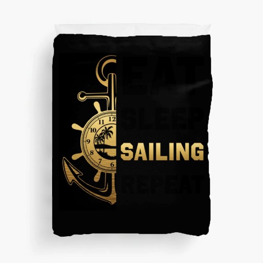 sailor seafarers mariners fun anchor lifestyle sun Duvet Covers