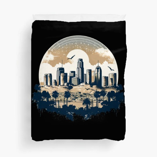 Los Angeles - City of Angels Duvet Covers