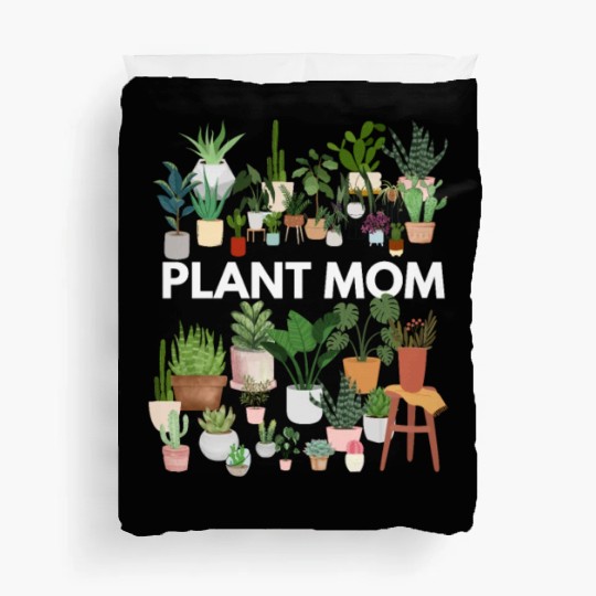 Plant Mom Duvet Covers