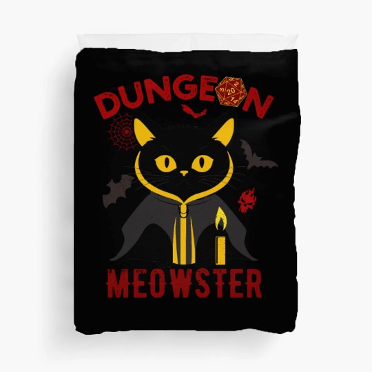 Dungeon Meowster Duvet Covers